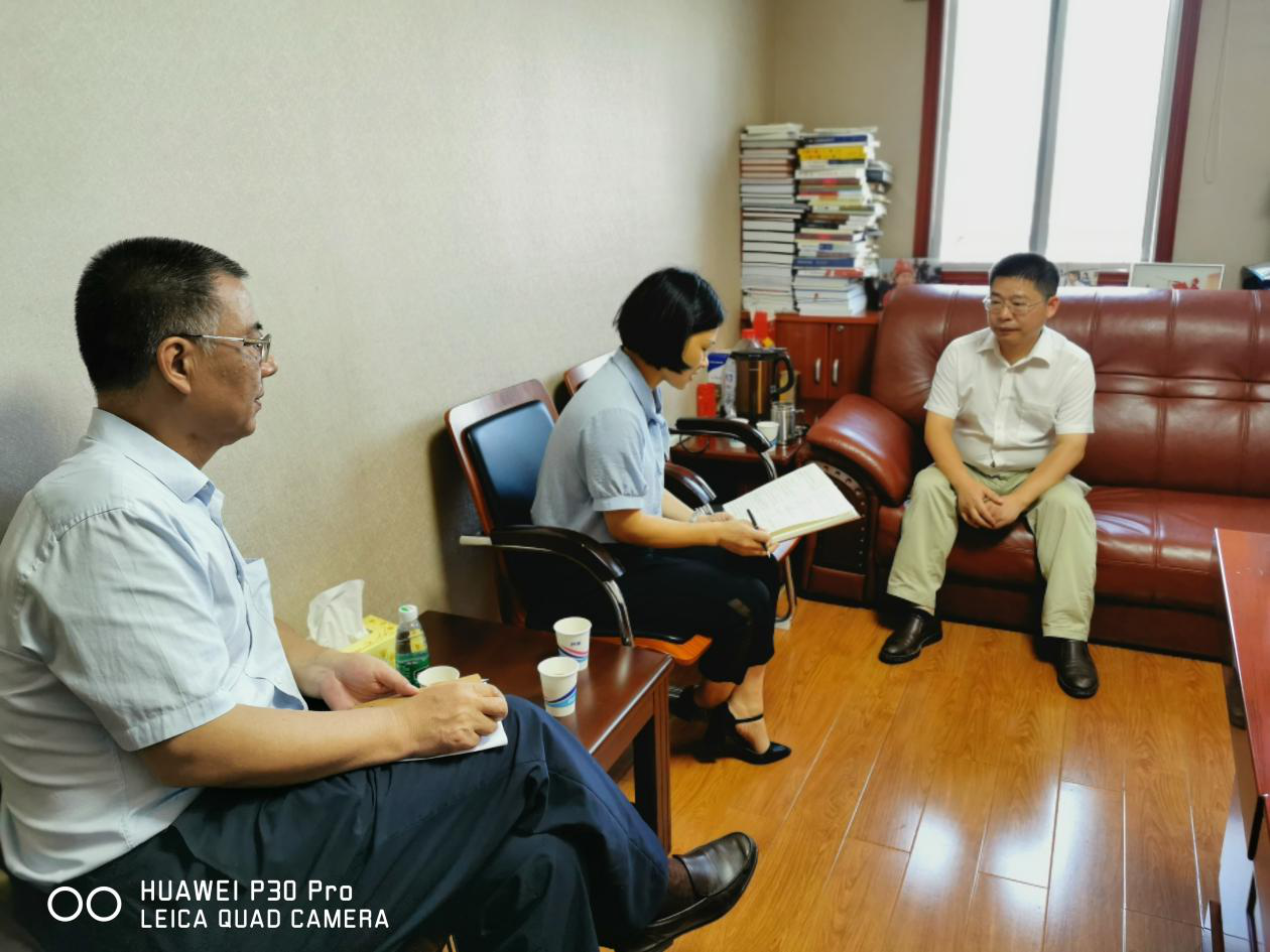 省检察院人民监督办主任李丽一行 莅临江永调研代表联络工作